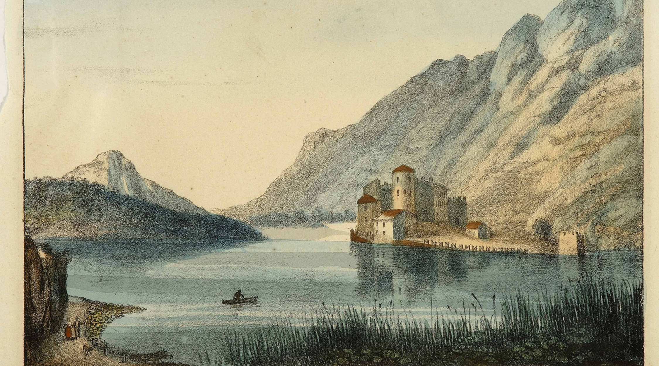 Lago e castello di Toblino