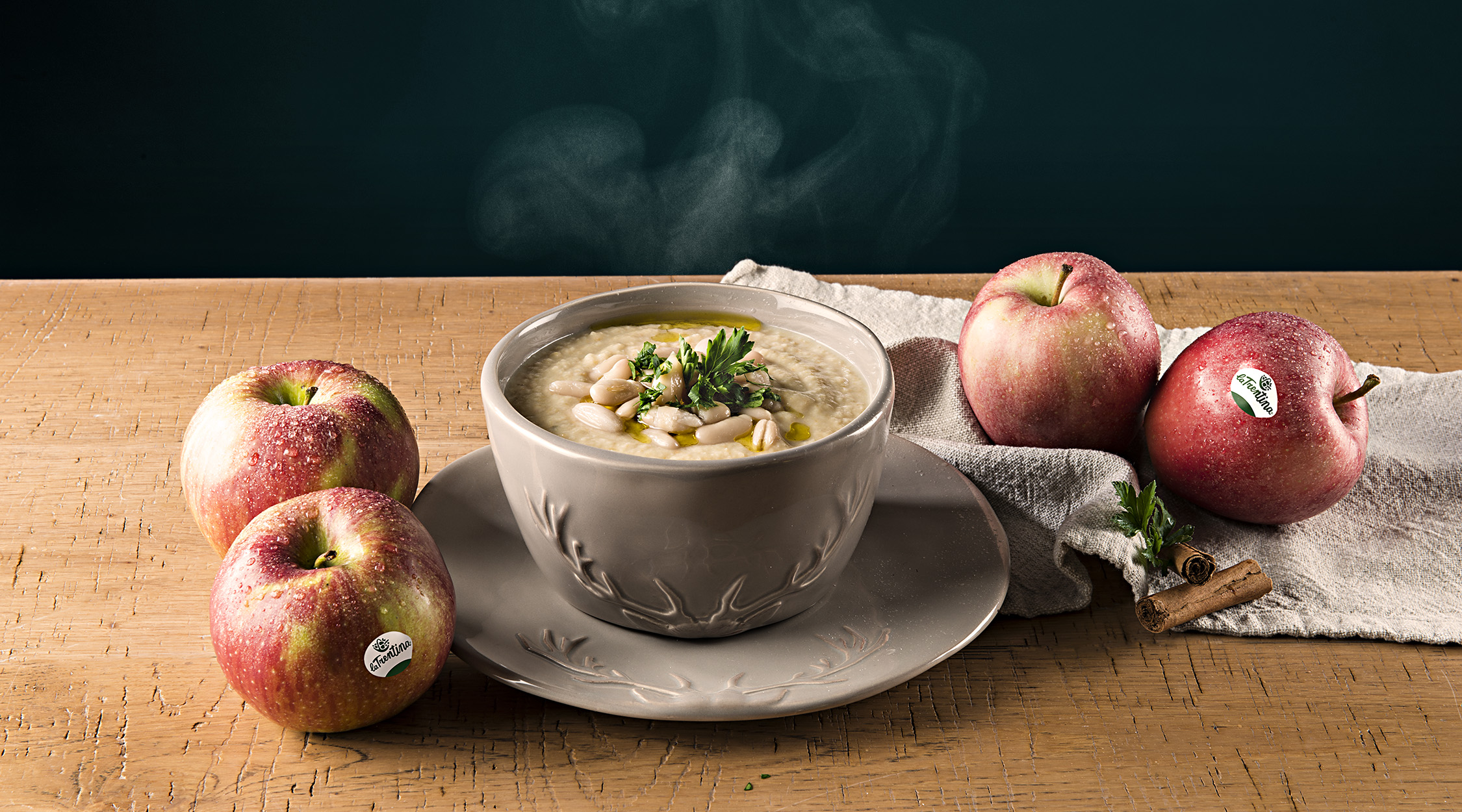 Zuppa di mele e fagioli