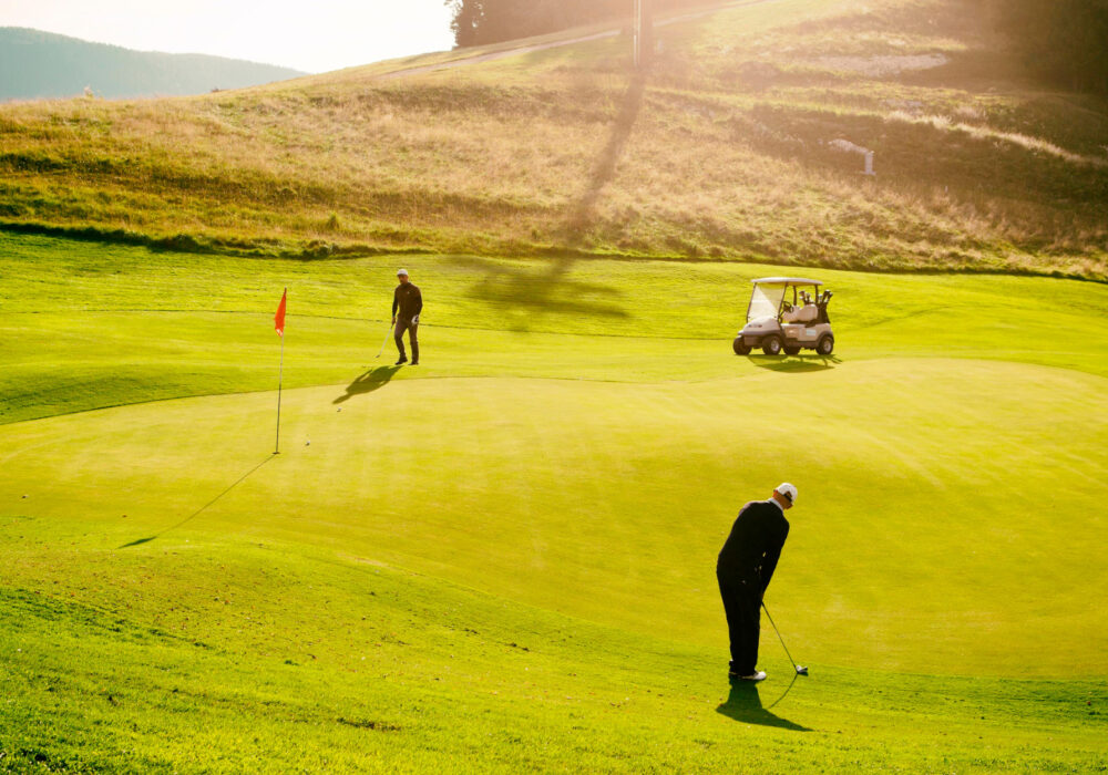 Giocare a golf tra le montagne del Trentino